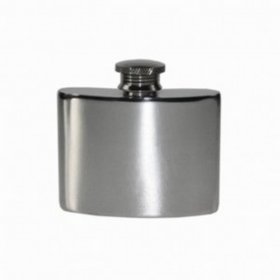 Hip Flask Pewter Plain 2oz